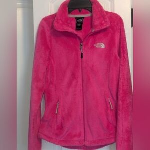 The North Face Women's Pink Fleece Jacket XS
